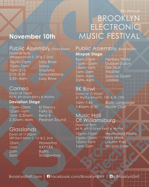 Mixpak » Brooklyn Electronic Music Festival